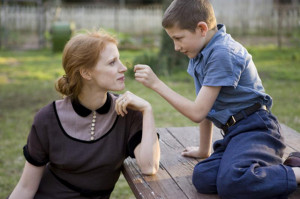 Jessica Chastain and Tye Sheridan photo from The Tree of Life ...