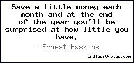 Saving Money Quotes and Sayings