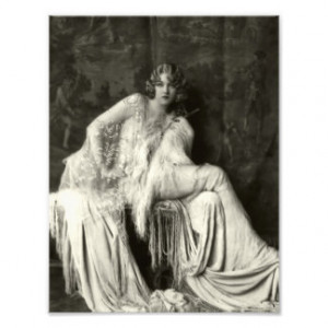 Early 1900s French Beauty Photographic Print