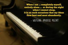 Mozart quote More