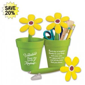 Home > Volunteers Plant the Seeds Of Kindness In Bloom Desk Caddy ...