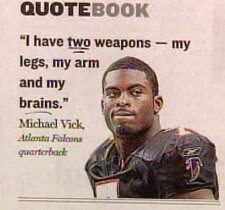 Michael Vick Funny Quotes