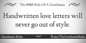 Gentleman Rules