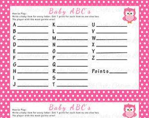 Search Results for: Baby Shower Abc Game