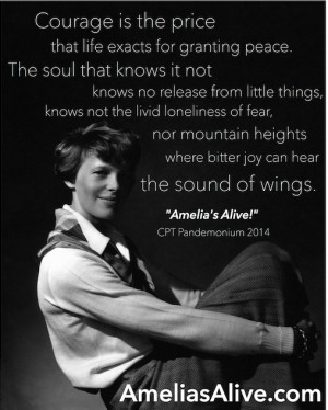 THOUGHT OF THE DAY: Amelia Earhart's Quote on Courage Has Us Hearing ...