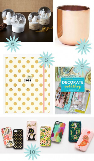 decor8 gift guide - 20 lovely things under $50