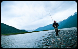 Scenery, Great Fishing and Snappy Conversation Photo by Louis Cahill