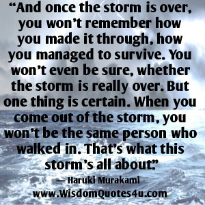 love storms. It’s taught me so much about myself and I love having ...