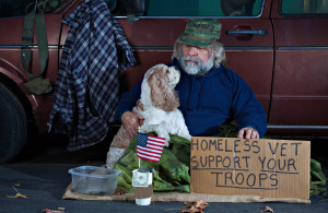 The American Tragedy - Wounded Homeless Veterans Left On The Streets ...