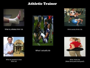 Become a Certified Athletic Trainer.
