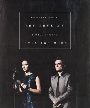Peeta Mellark and Katniss Everdeen Everlark