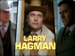 Actor Larry Hagman Stops With Pockets Full Funny Money