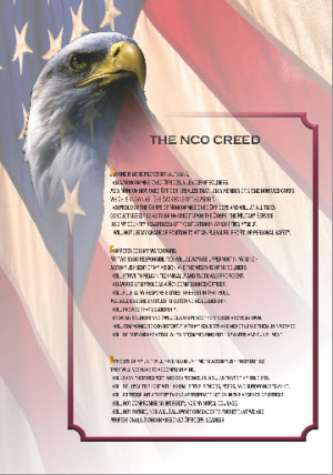 Army Nco Creed Picfly Plaque Html