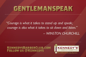 Kennedy's Gentleman Speak