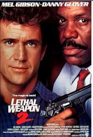 Lethal weapon 2 made before the end of Apartheit, It's a bit of ...