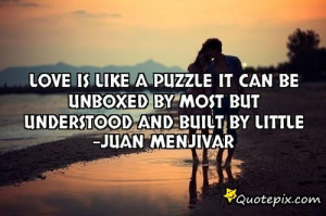 Puzzle Piece Quotes About Love