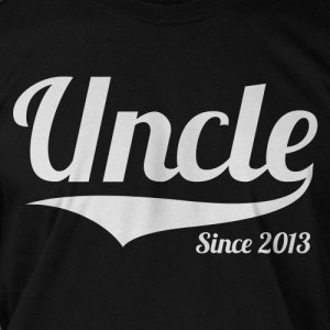 Uncle Since (ANY YEAR) Family New Baby Gift Idea Tshirt T-Shirt Tee ...