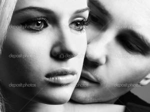 Sensual couple - Stock Image