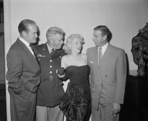 Joe Dimaggio Jr And Marilyn Monroe And joe dimaggio at bob's home