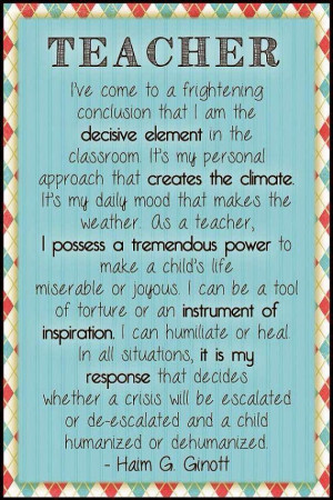 The dream begins with a teacher who believes in you, who tugs and ...