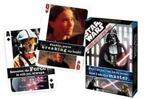 Details about Star Wars Famous Quotes Playing Cards. Free Shipping.