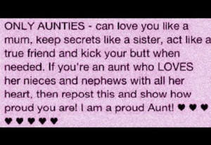 Being An Aunt Quotes Aunt quotes for facebook