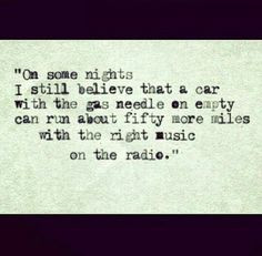Hunter S Thompson quote. Driving, life quote, true story, music, radio ...