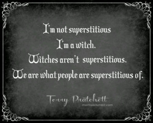Witchy quote from my favorite author