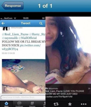 Does This Look Like The Face Of A Girl Who Broke Her Dog’s Neck ...