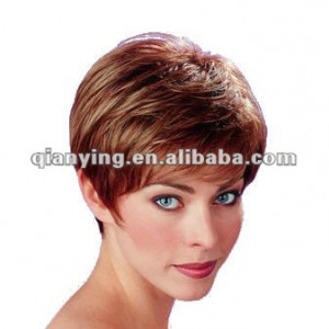 women short style synthetic hair wigs short wigs for middle age women