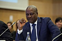 His Excellency Dramani Mahama, President of Ghana (co-host of the MTR)