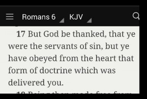 Bible quote sin and obeying