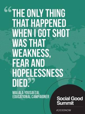 Malala Yousafzai, Education Advocate