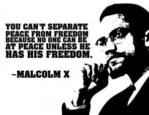Quotes - Separate Peace - You can't separate peace from freedom ...