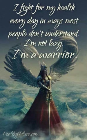 am a warrior