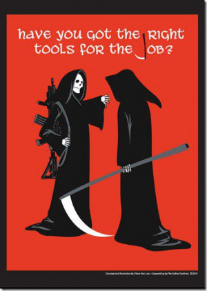 Safety Poster from THE SAFETY TOOLSHED