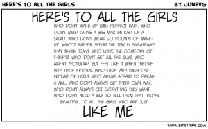 here s to all the girls who don t wake up with perfect hair who don t ...