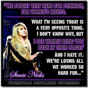 Stevie Nicks on Feminism