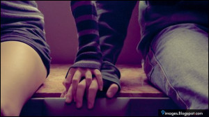 Hand-on-hand, couple, cute, feelings