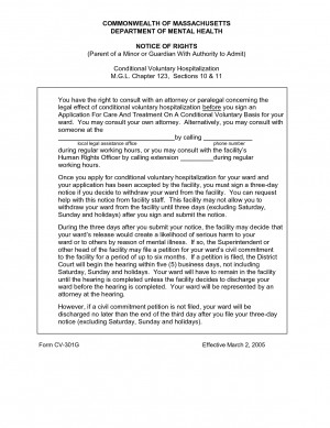 Notice of Rights to All Parents of a Minor