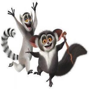 What is a simple bite on the butt among friends? by King Julien