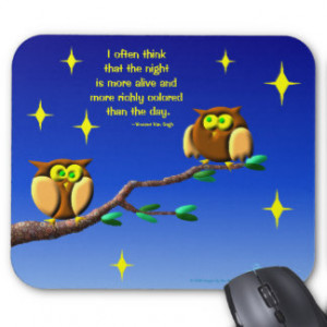 Owl Quotes Gifts - T-Shirts, Posters, & other Gift Ideas
