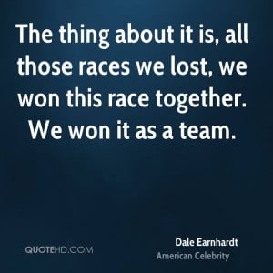 Dale Earnhardt Quotes
