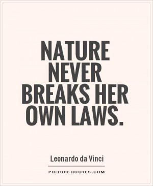 Nature Quotes Leonardo Da Vinci Quotes