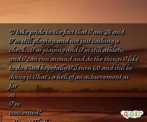 take pride in the fact that