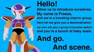 Tfs Abridged Freeza Quotes ~ Dragonball Z Abridged by Expression on ...