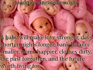 Good Morning Baby Quotes