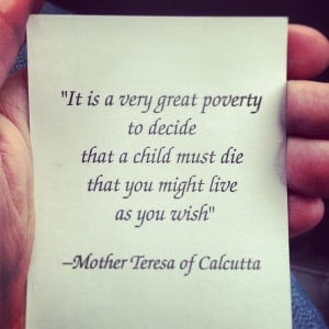 Mother teresa, quotes, sayings, great poverty