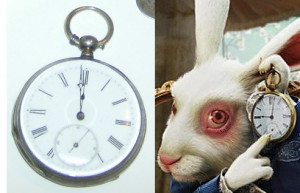 White Rabbit Pocket Watch by Engraving-Doc