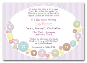 Cute Baby Shower Quotes For Girls Cute as a button baby shower